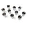Roadmaster 33Mm Or 32Mm X 2-3/4in. Chrome Abs Plastic Threaded Nut Cover. 10 Pack 111PFL-10 - alternate 2